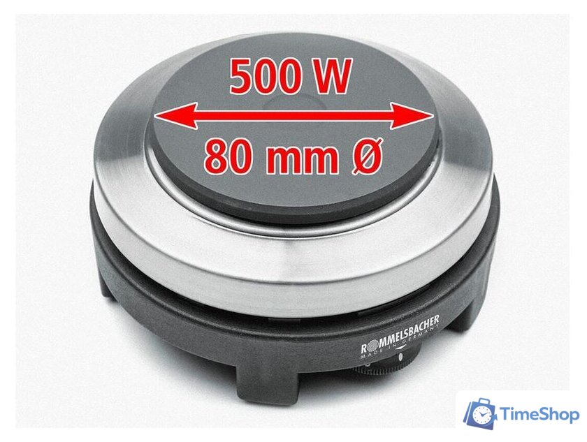 Настольная плита ROMMELSBACHER RK 501/S - Изображение №6 — Интернет-магазин Time-Shop