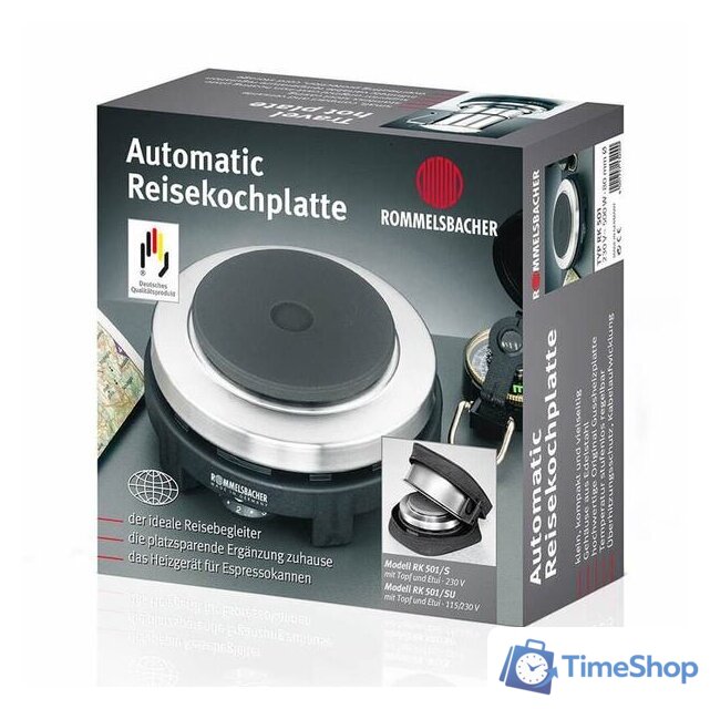 Настольная плита ROMMELSBACHER RK 501/S - Изображение №15 — Интернет-магазин Time-Shop