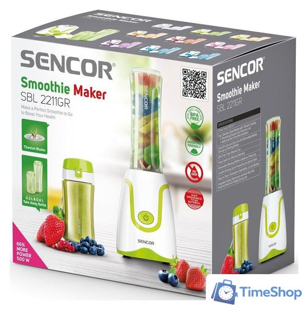 Стационарный блендер Sencor SBL 2211GR - Изображение №11 — Интернет-магазин Time-Shop