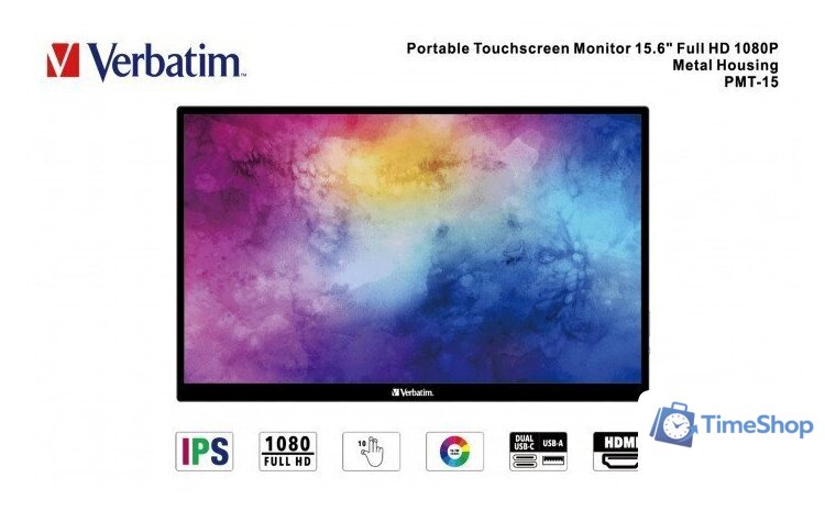 Портативный монитор Verbatim PMT-15 49592 - Изображение №18 — Интернет-магазин Time-Shop