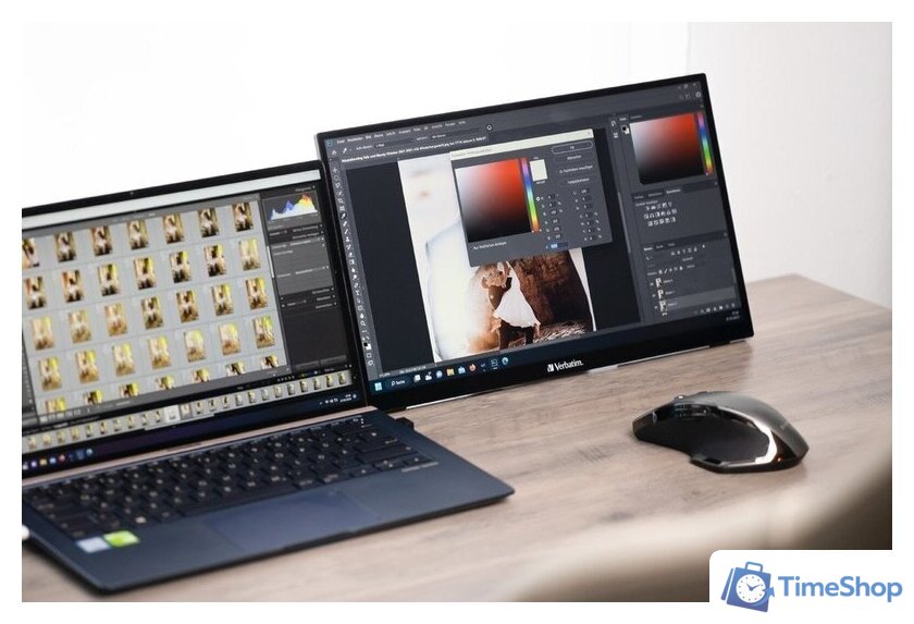 Портативный монитор Verbatim PMT-15 49592 - Изображение №15 — Интернет-магазин Time-Shop