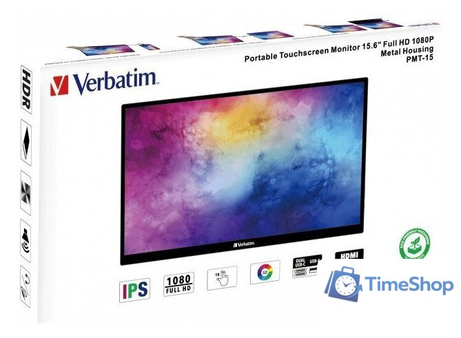 Портативный монитор Verbatim PMT-15 49592 - Изображение №17 — Интернет-магазин Time-Shop