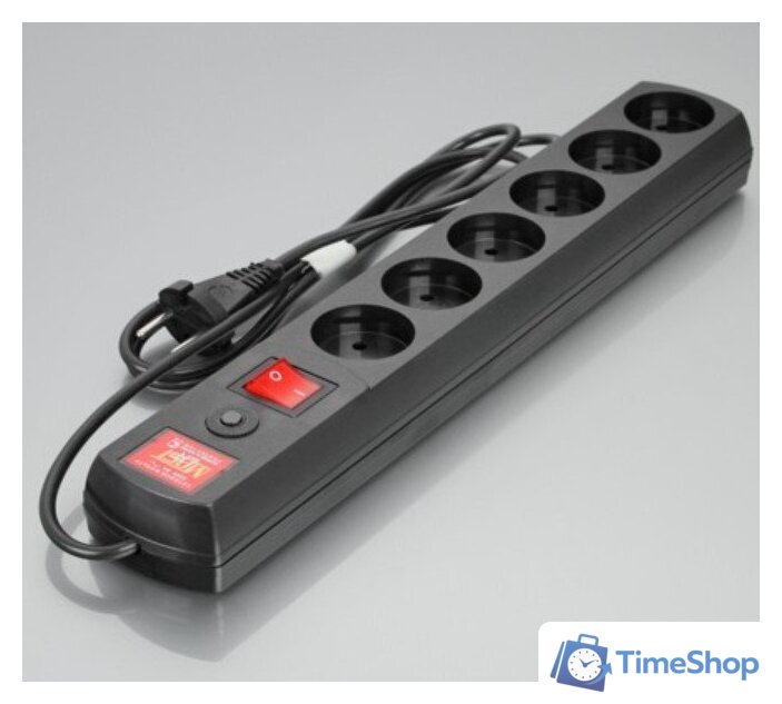 Сетевой фильтр Most LR 6-3-Ч (черный) - Изображение №4 — Интернет-магазин Time-Shop