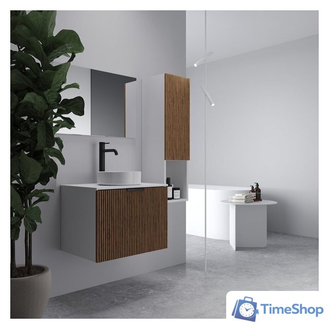  ЗОВ Тумба под умывальник Дублин 60 DU60LWMRM (белый тростник) - Изображение №3 — Интернет-магазин Time-Shop