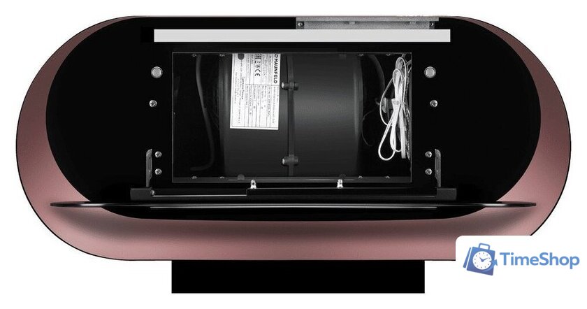 Кухонная вытяжка MAUNFELD Guna 60 (черный антрацит с розовым золотом) - Изображение №9 — Интернет-магазин Time-Shop