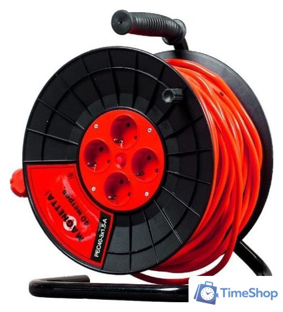 Удлинитель на катушке Magnetta PEC40-3X1.5-A - Изображение №1 — Интернет-магазин Time-Shop