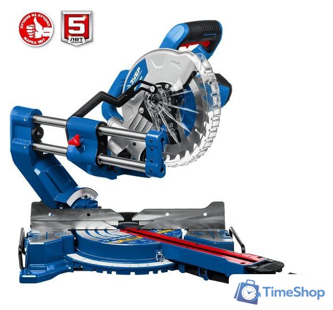 Торцовочная пила Зубр Профессионал ППТ-216-П - Изображение №11 — Интернет-магазин Time-Shop