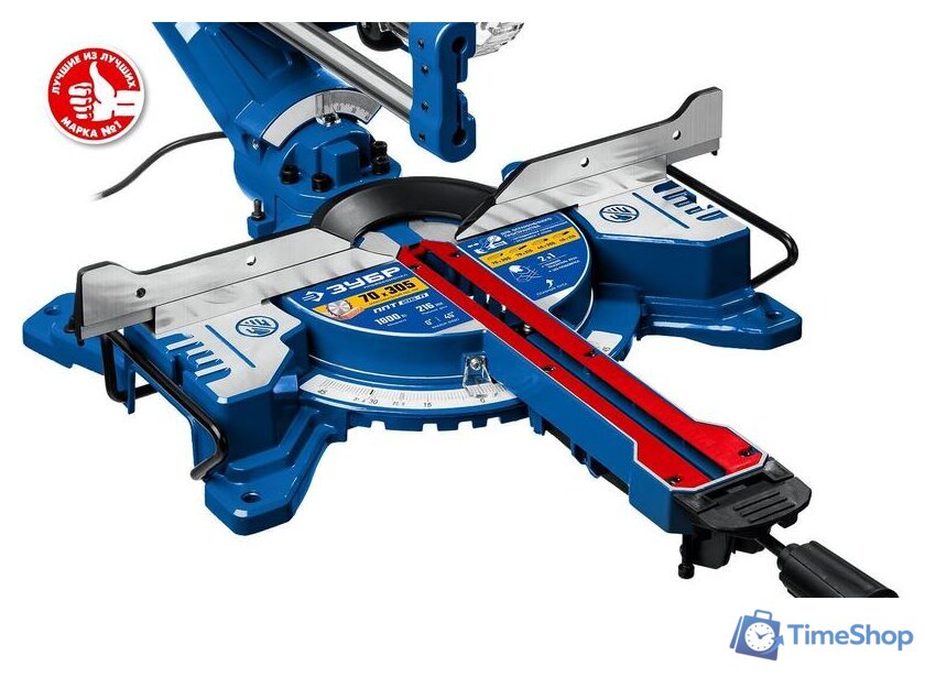 Торцовочная пила Зубр Профессионал ППТ-216-П - Изображение №15 — Интернет-магазин Time-Shop