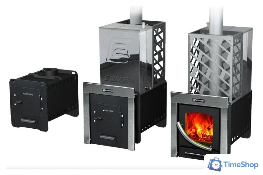 Банная печь Ermak Cube 16 - Изображение №2 — Интернет-магазин Time-Shop