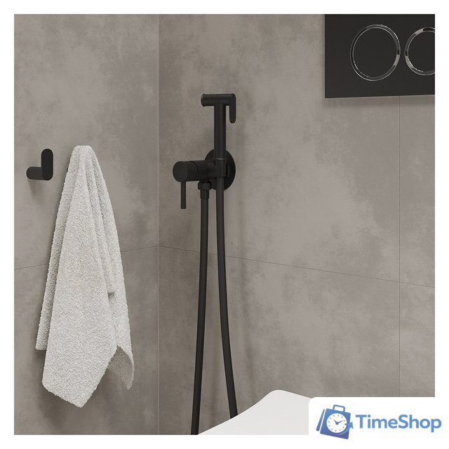 Гигиенический душ Roxen Santi 500940-B (черный матовый) - Изображение №2 — Интернет-магазин Time-Shop