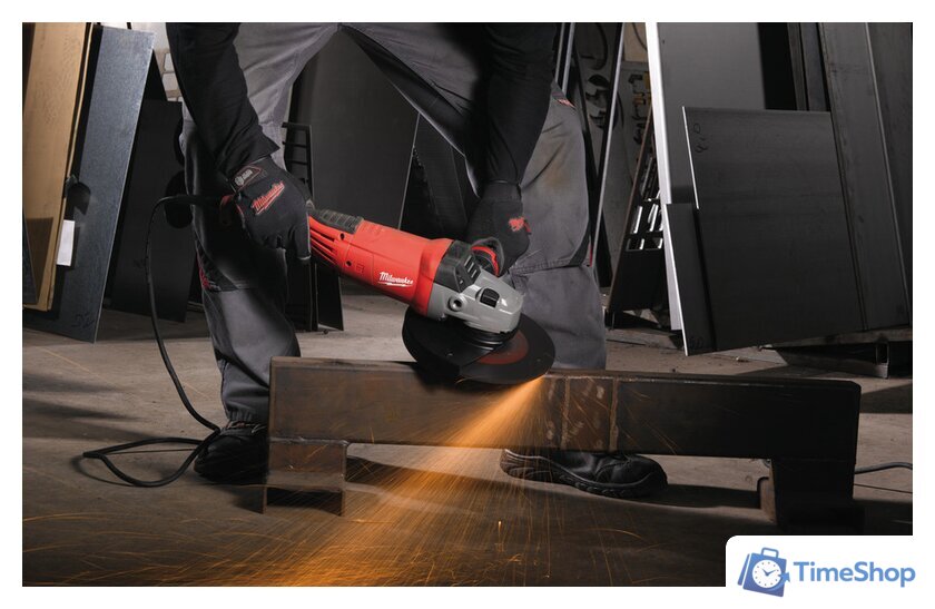 Угловая шлифмашина Milwaukee AGV 22-230/DMS [4933431860] - Изображение №4 — Интернет-магазин Time-Shop