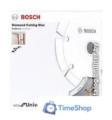 Отрезной диск алмазный  Bosch Eco Universal 2.608.615.031 - Изображение №2 — Интернет-магазин Time-Shop