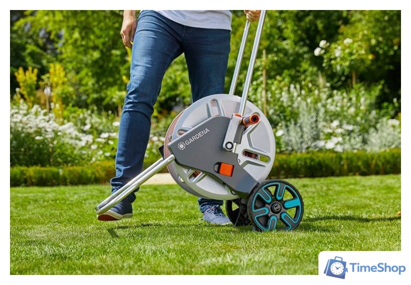 Тележка для шланга Gardena Тележка для шланга AquaRoll M 18541-20 - Изображение №9 — Интернет-магазин Time-Shop