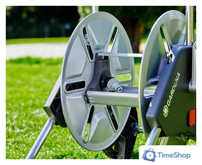 Тележка для шланга Gardena Тележка для шланга AquaRoll M 18541-20 - Изображение №7 — Интернет-магазин Time-Shop