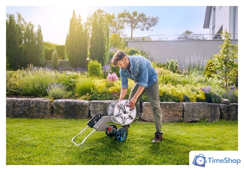 Тележка для шланга Gardena Тележка для шланга AquaRoll M 18541-20 - Изображение №6 — Интернет-магазин Time-Shop