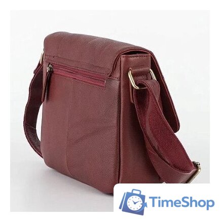 Женская сумка Poshete 827-3641D-BRD (бордовый) - Изображение №2 — Интернет-магазин Time-Shop