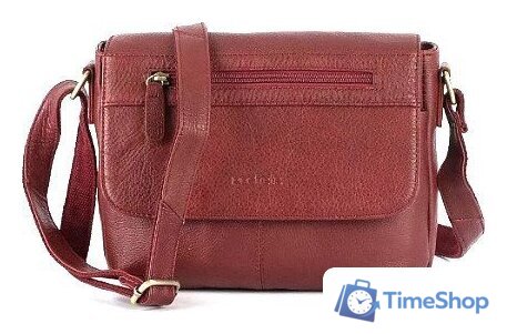 Женская сумка Poshete 827-3641D-BRD (бордовый) - Изображение №1 — Интернет-магазин Time-Shop