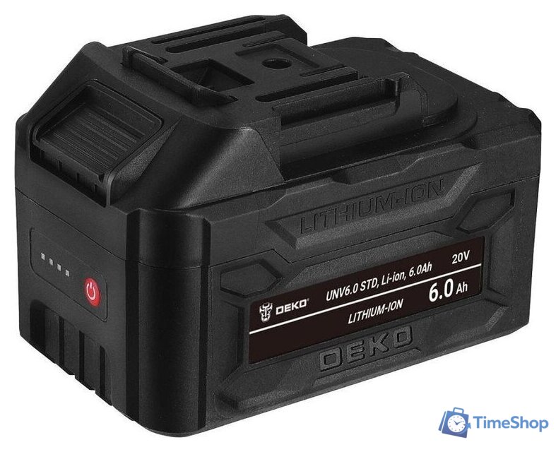 Аккумулятор Deko UNV6.0 STD 085-1086 (20В/6 Ач) - Изображение №3 — Интернет-магазин Time-Shop