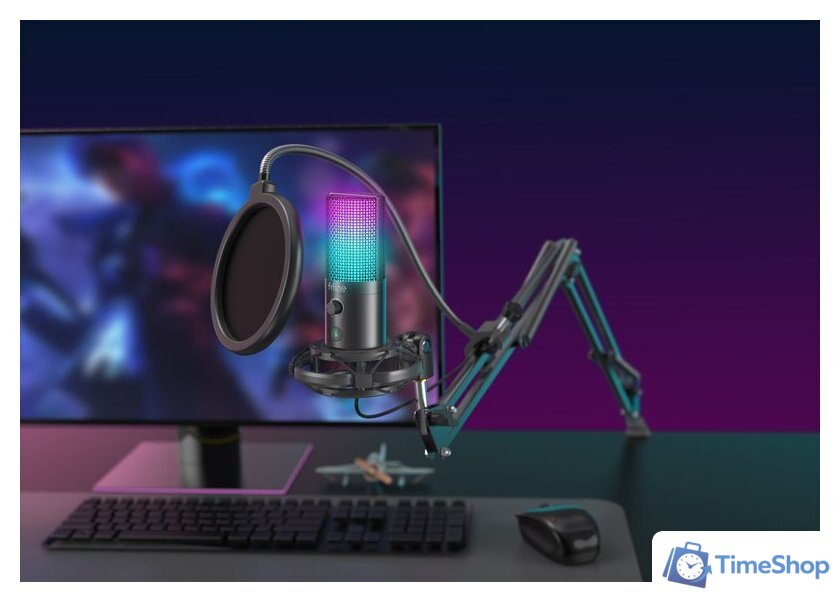 Проводной микрофон FIFINE T669 Pro 3 - Изображение №2 — Интернет-магазин Time-Shop