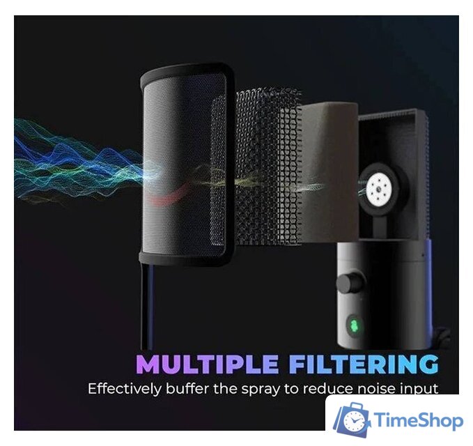 Проводной микрофон FIFINE T669 Pro 3 - Изображение №3 — Интернет-магазин Time-Shop