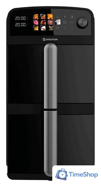 Аэрогриль (аэрофритюрница) Evolution AIRO 10700 Dual - Изображение №2 — Интернет-магазин Time-Shop