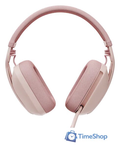 Наушники Logitech Zone Vibe 100 (розовый) - Изображение №5 — Интернет-магазин Time-Shop