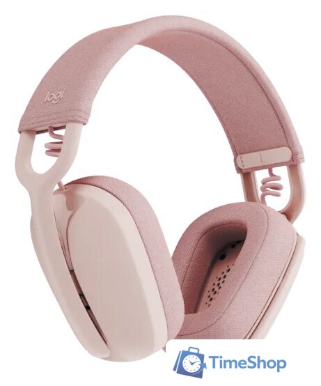 Наушники Logitech Zone Vibe 100 (розовый) - Изображение №6 — Интернет-магазин Time-Shop