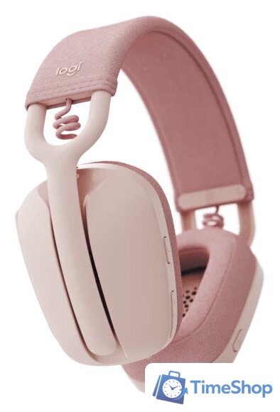 Наушники Logitech Zone Vibe 100 (розовый) - Изображение №3 — Интернет-магазин Time-Shop