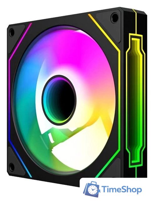 Вентилятор для корпуса A4Tech Bloody CF-12 CF-12-ARGB120-BK (черный) - Изображение №1 — Интернет-магазин Time-Shop
