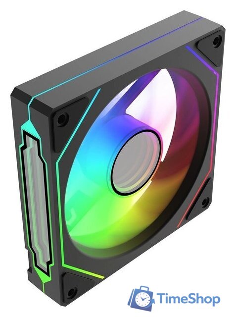 Вентилятор для корпуса A4Tech Bloody CF-12 CF-12-ARGB120-BK (черный) - Изображение №8 — Интернет-магазин Time-Shop