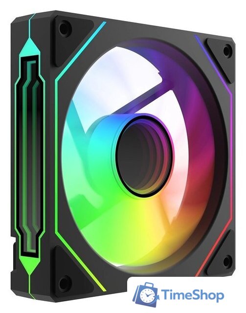Вентилятор для корпуса A4Tech Bloody CF-12 CF-12-ARGB120-BK (черный) - Изображение №4 — Интернет-магазин Time-Shop