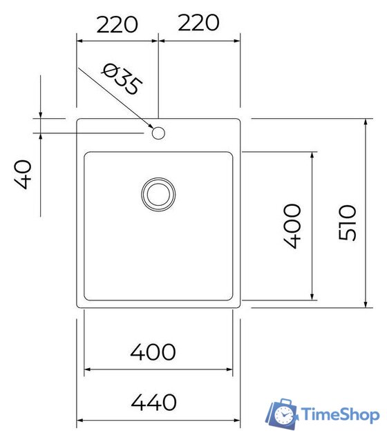 Кухонная мойка TEKA Forline RS15 40.40 115000081 - Изображение №7 — Интернет-магазин Time-Shop