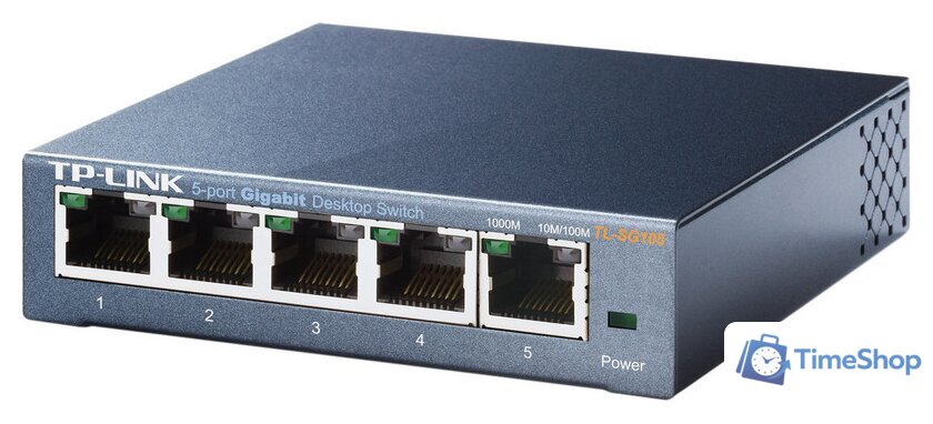 Неуправляемый коммутатор TP-Link TL-SG105 - Изображение №2 — Интернет-магазин Time-Shop
