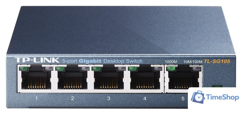 Неуправляемый коммутатор TP-Link TL-SG105 - Изображение №1 — Интернет-магазин Time-Shop