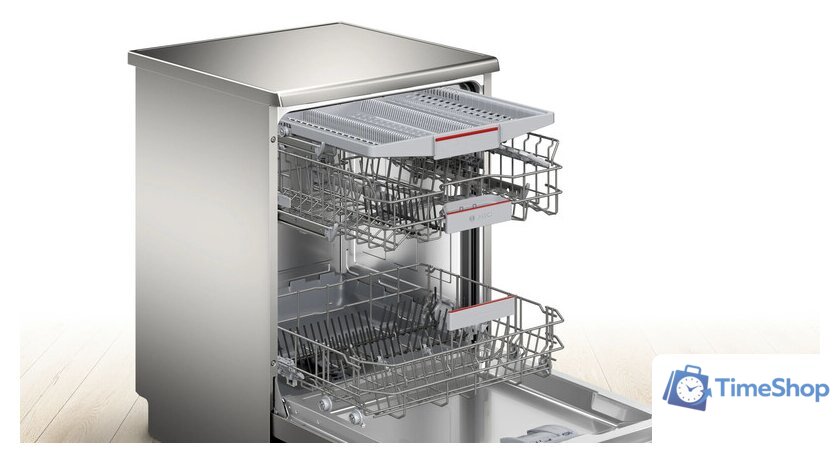 Отдельностоящая посудомоечная машина Bosch Serie 4 SMS4HVI02E - Изображение №4 — Интернет-магазин Time-Shop