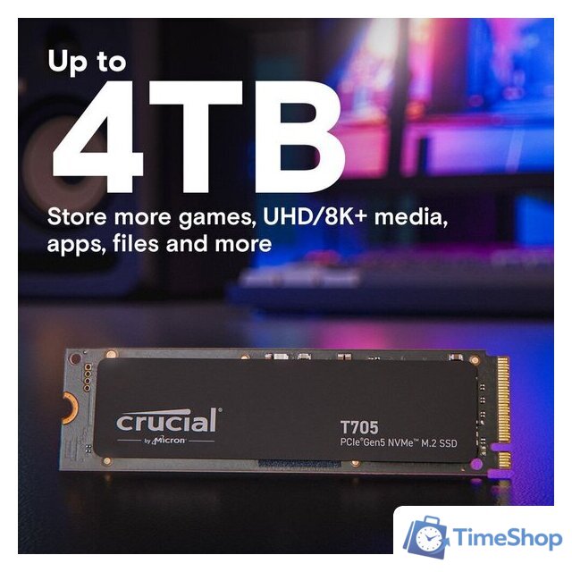 SSD Crucial T705 4TB CT4000T705SSD3 - Изображение №7 — Интернет-магазин Time-Shop