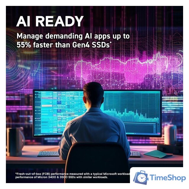 SSD Crucial T705 4TB CT4000T705SSD3 - Изображение №4 — Интернет-магазин Time-Shop