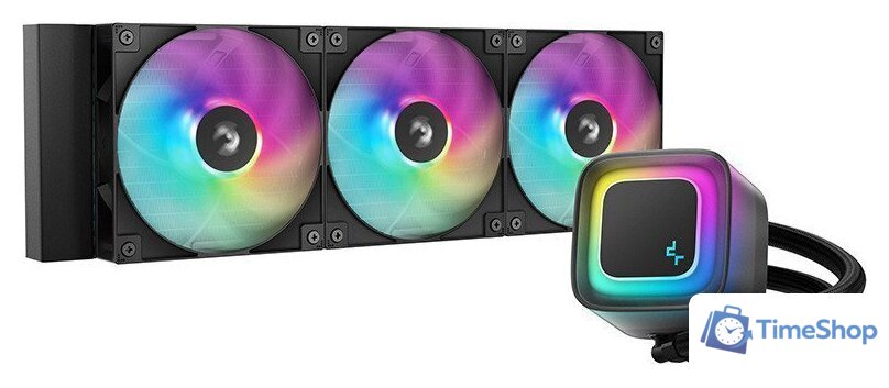 Система жидкостного охлаждения для процессора DeepCool LE360 V2 R-LE360-BKAMMC-G-2 - Изображение №1 — Интернет-магазин Time-Shop