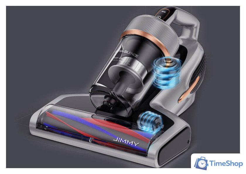 Пылесос для удаления пылевых клещей Jimmy BX7 Pro (серебристый) - Изображение №5 — Интернет-магазин Time-Shop