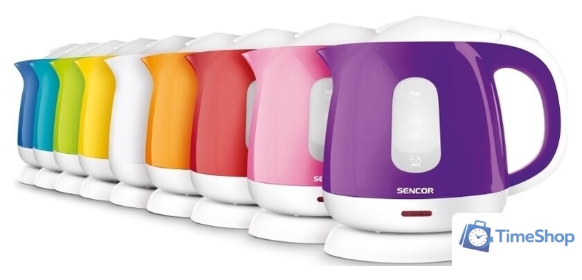 Электрический чайник Sencor SWK 1017TQ - Изображение №3 — Интернет-магазин Time-Shop