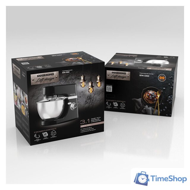 Планетарный миксер Redmond (Редмонд) RFM-5360 - Изображение №6 — Интернет-магазин Time-Shop