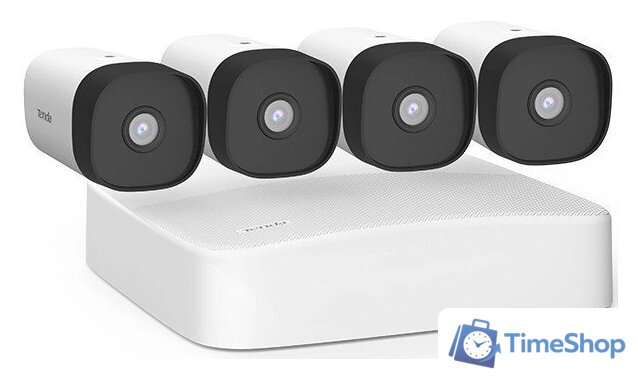 Комплект видеонаблюдения Tenda K4P-4TR - Изображение №1 — Интернет-магазин Time-Shop