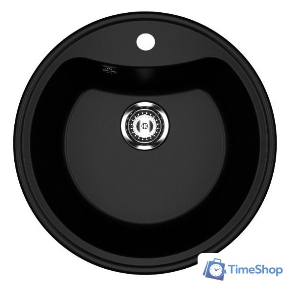 Кухонная мойка Ulgran U-601 (344 ультра-черный) - Изображение №1 — Интернет-магазин Time-Shop