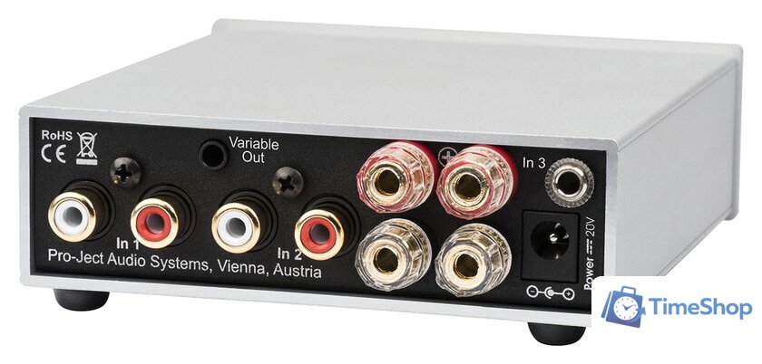 Интегральный усилитель Pro-Ject Stereo Box S2 (серебристый) - Изображение №2 — Интернет-магазин Time-Shop