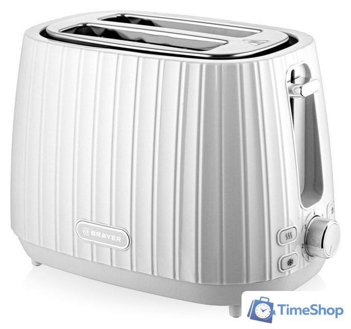 Тостер Brayer BR2104WH - Изображение №1 — Интернет-магазин Time-Shop