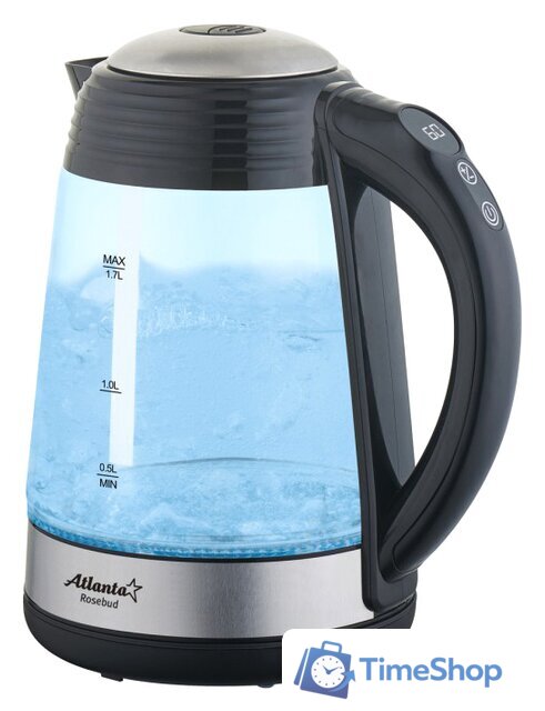 Электрический чайник Atlanta ATH-2535 (черный) - Изображение №1 — Интернет-магазин Time-Shop