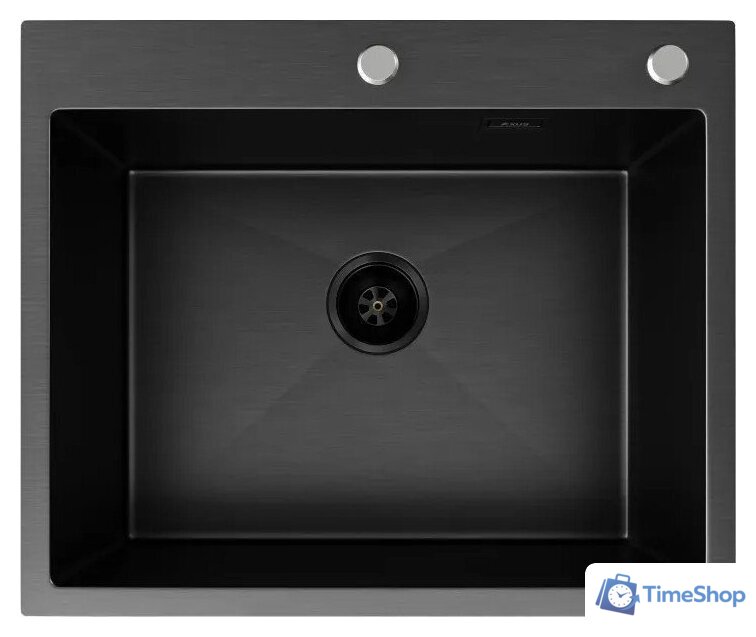 Кухонная мойка Axus LS-6050B Nano Black - Изображение №2 — Интернет-магазин Time-Shop
