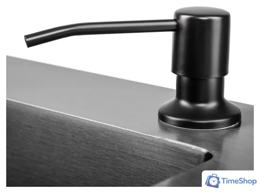 Кухонная мойка Axus LS-6050B Nano Black - Изображение №7 — Интернет-магазин Time-Shop