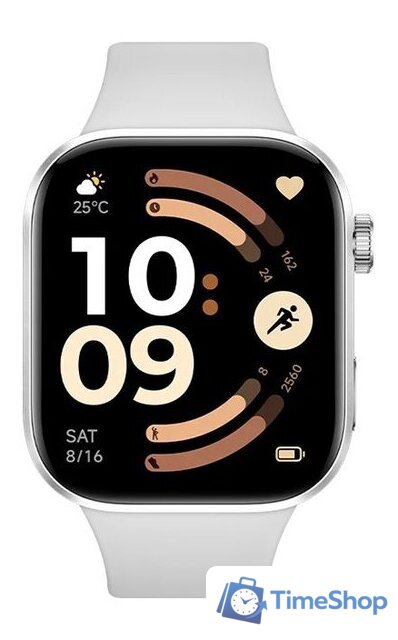 Умные часы Xiaomi Redmi Watch 6 M2523W1 (серебристый, международная версия) - Изображение №2 — Интернет-магазин Time-Shop