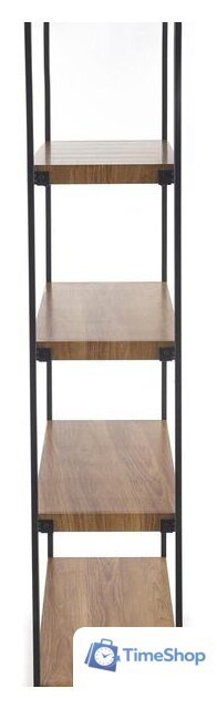 Стеллаж Halmar Bolivar Reg-2 (дуб золотой/черный) - Изображение №3 — Интернет-магазин Time-Shop